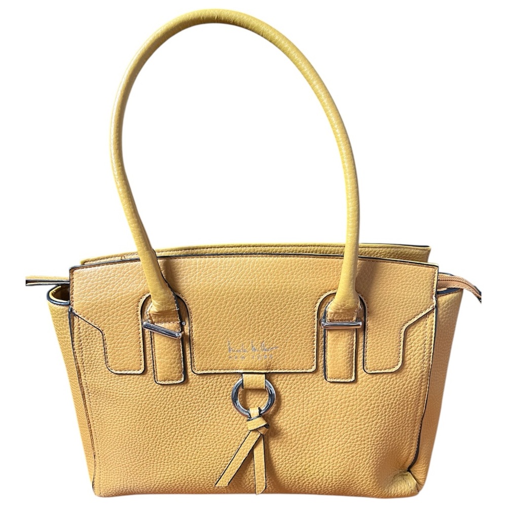 Nicole Miller Mustard Tote Bag